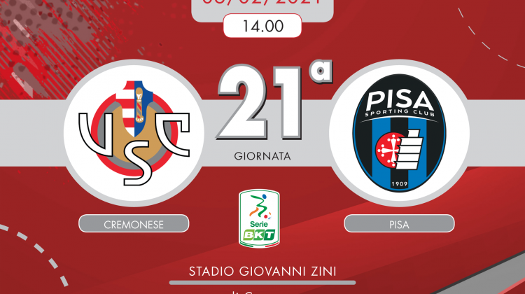 Cremonese-Pisa 2-1, tabellino e cronaca