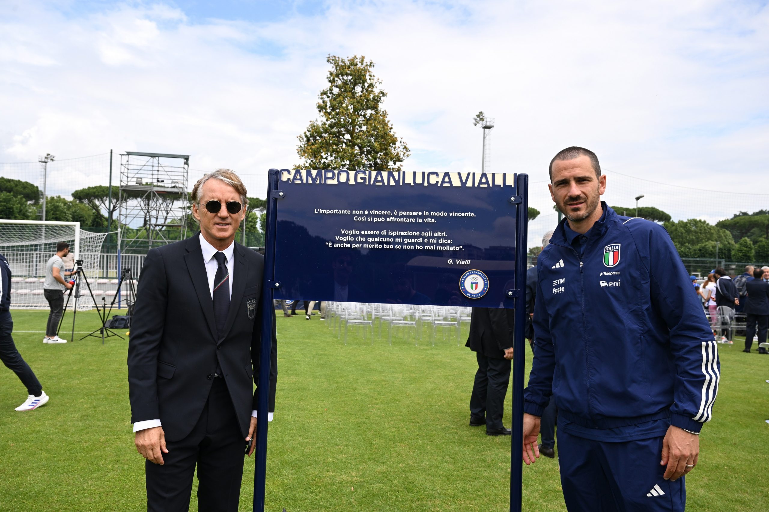 Intitolato a Vialli il campo 3 del Complesso Olimpico Onesti