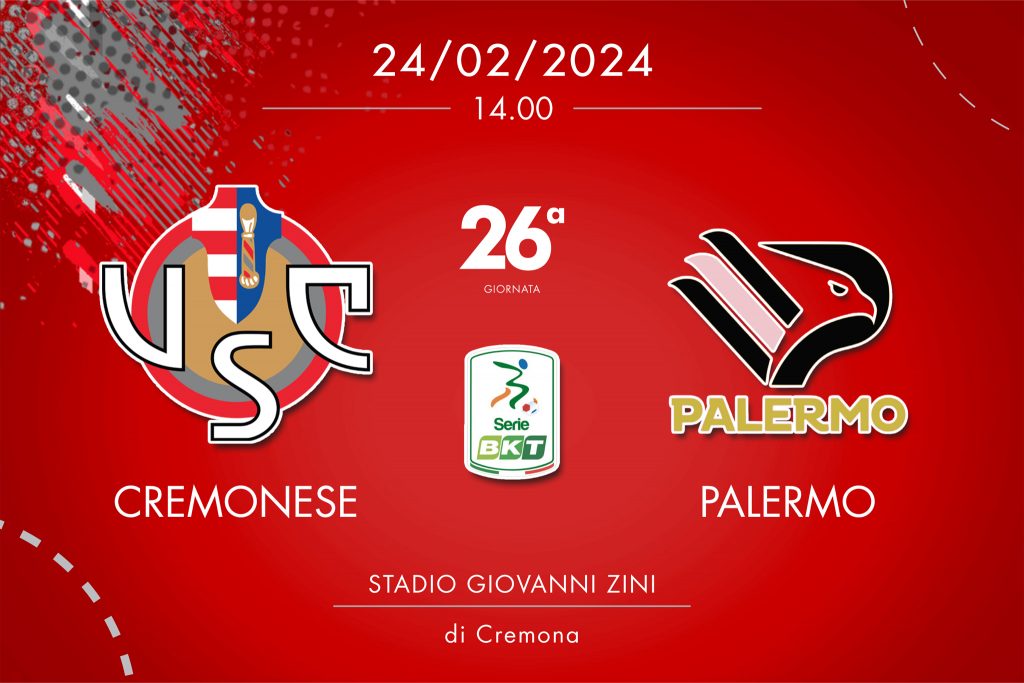 Cremonese-Palermo 2-2, tabellino e cronaca