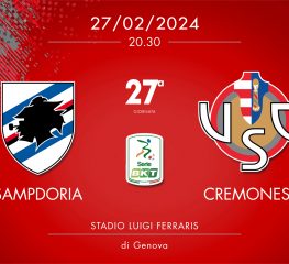 Sampdoria-Cremonese 1-2, tabellino e cronaca