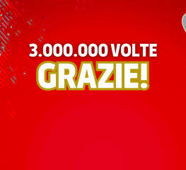 Cuore Grigiorosso si conferma a quasi 3 milioni di viste: grazie a tutti!