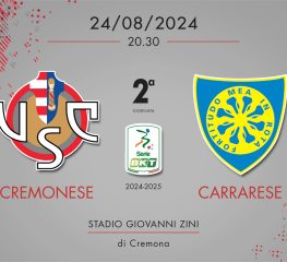 Cremonese-Carrarese 1-0, tabellino e cronaca